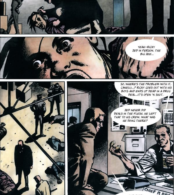 Aces Weekly, David Lloyd’s Kickback, David Lloyd, Kickback, V For Vendetta, dark horse comics