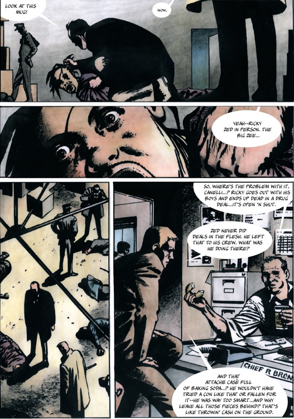 Aces Weekly, David Lloyd’s Kickback, David Lloyd, Kickback, V For Vendetta, dark horse comics